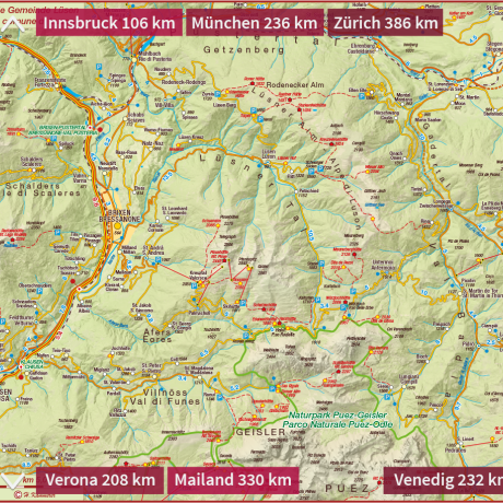 Urlaub in Lüsen bei Brixen - Traumhafte Tage im Wandertal in Südtirol